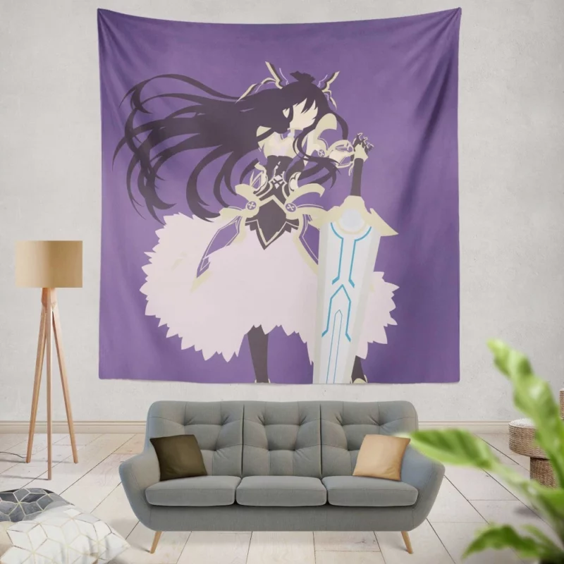 Tohka Yatogami Divine Romance Anime Wall Tapestry