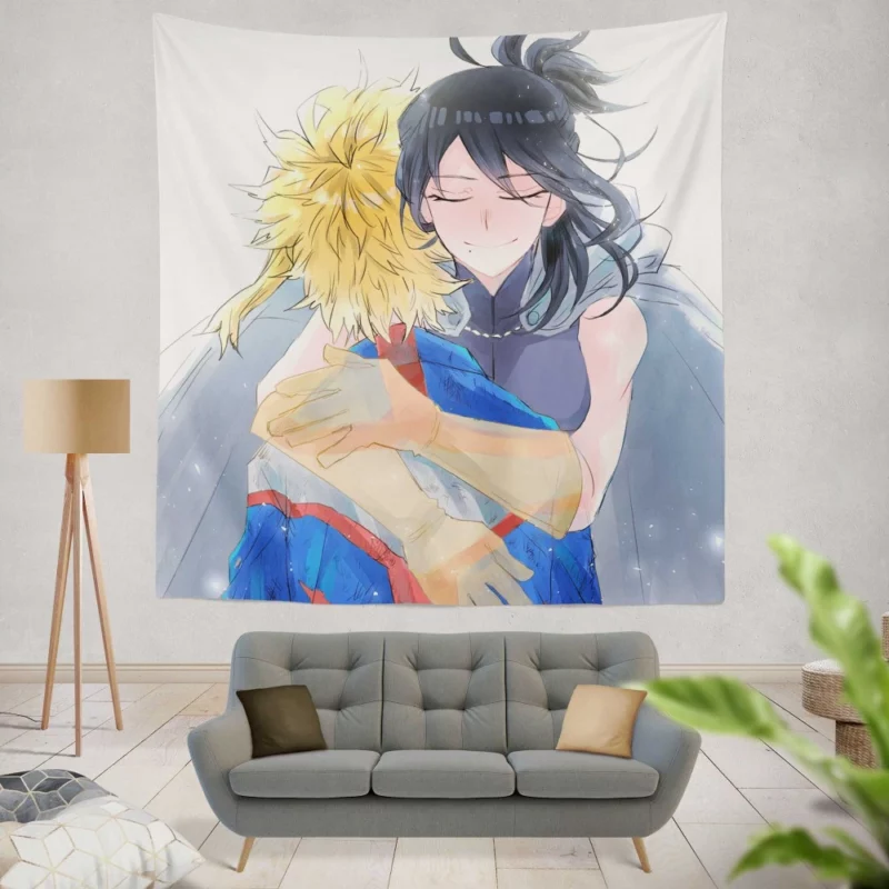 Toshinori Yagi Heroic Legacy Anime Wall Tapestry