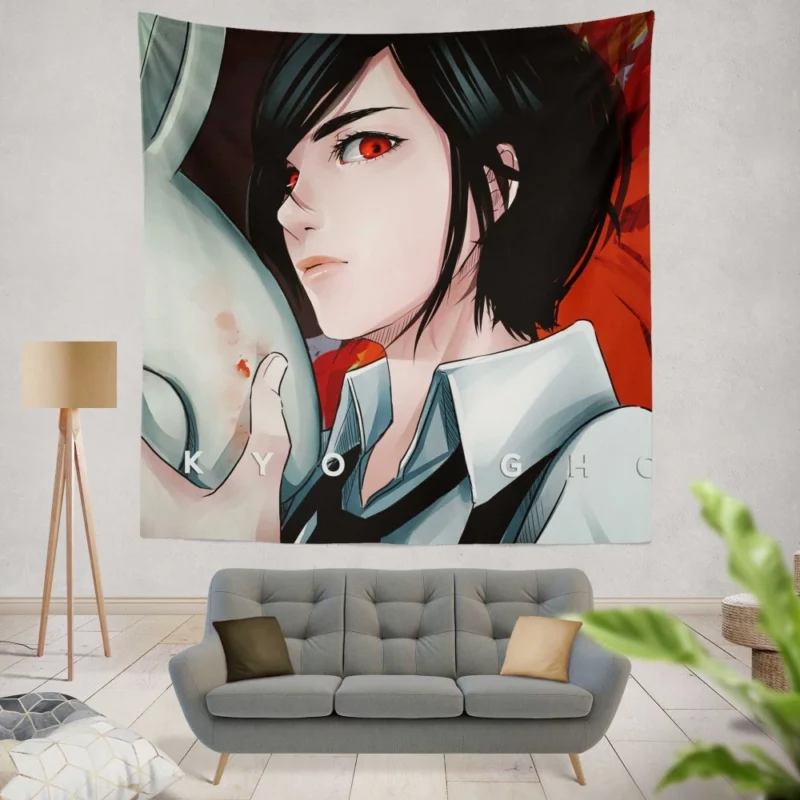 Touka Kirishima Eternal Ghoul Anime Wall Tapestry