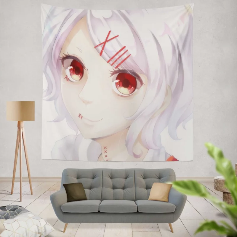 Touka Kirishima Hidden Strength Anime Wall Tapestry