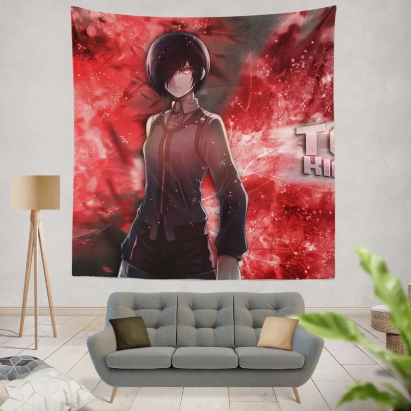 Touka Kirishima Midnight Muse Anime Wall Tapestry