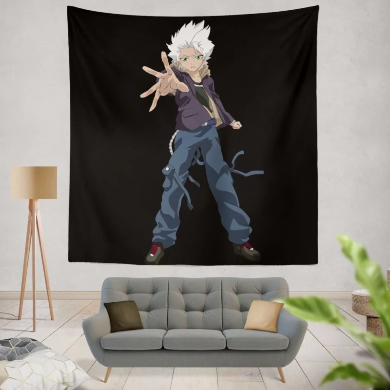 Toushiro Hitsugaya Frozen Vigilance Anime Wall Tapestry