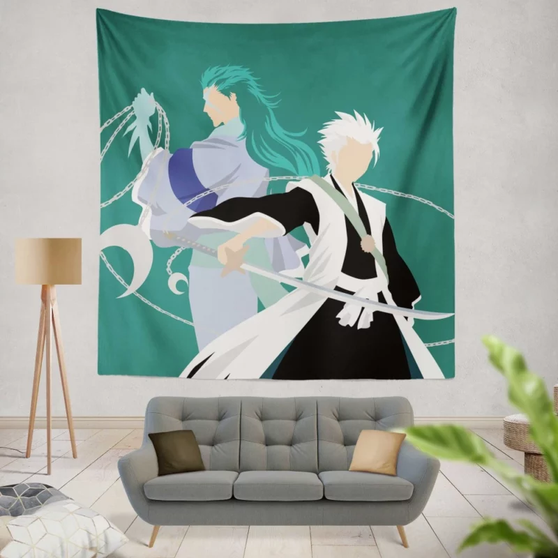 Toushiro Hitsugaya Hyorinmaru Keeper Anime Wall Tapestry