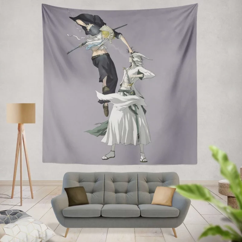 T?shir? Hitsugaya Chill Captain Anime Wall Tapestry