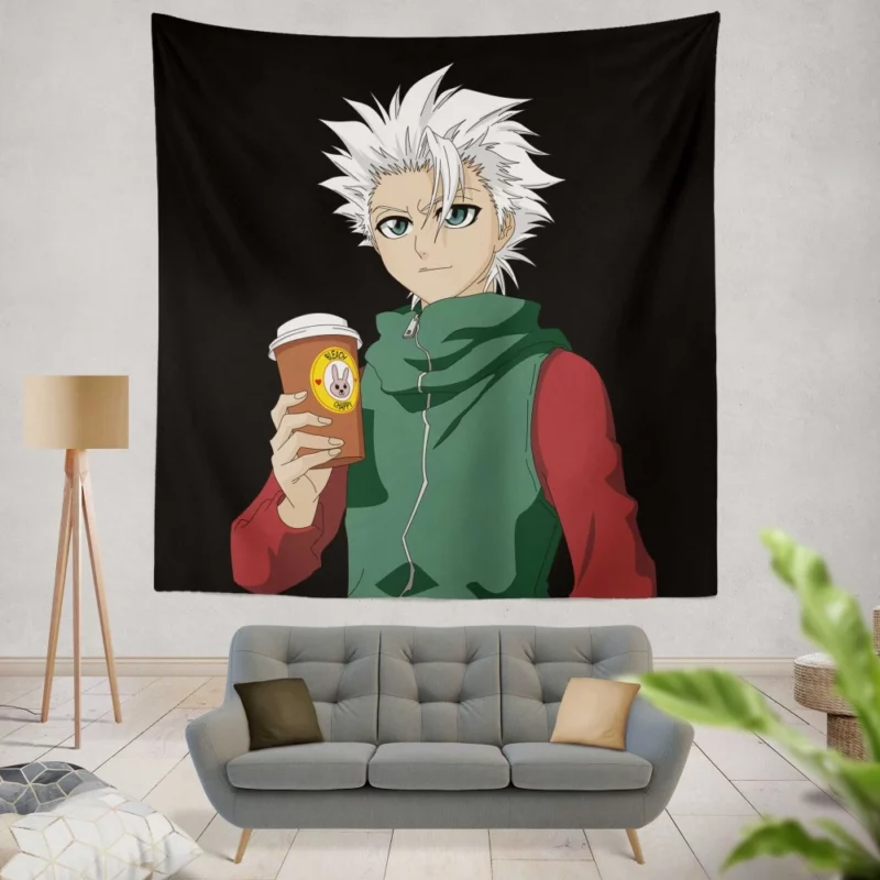 T?shir? Hitsugaya Icy Authority Anime Wall Tapestry