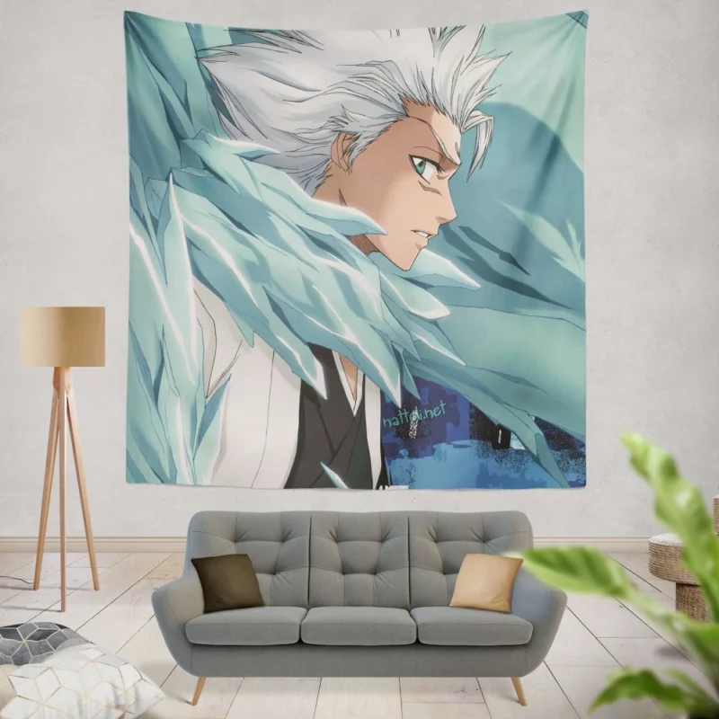 T?shir? Hitsugaya Subzero Commander Anime Wall Tapestry