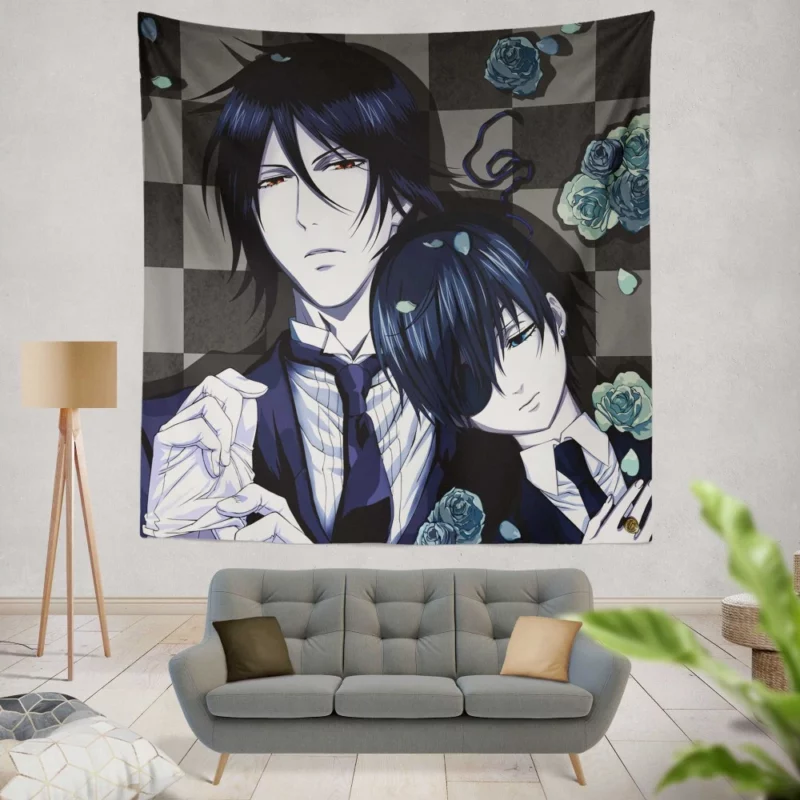 Twilight Dreamers Demon Contract Anime Wall Tapestry