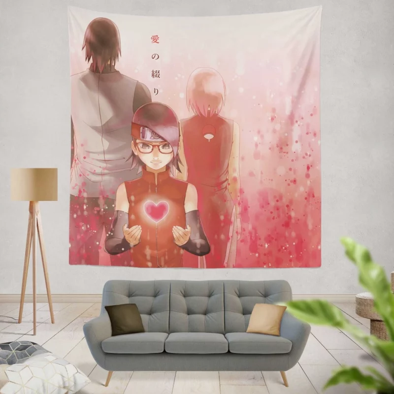 Uchiha Family Legacy Next Generation Anime Wall Tapestry