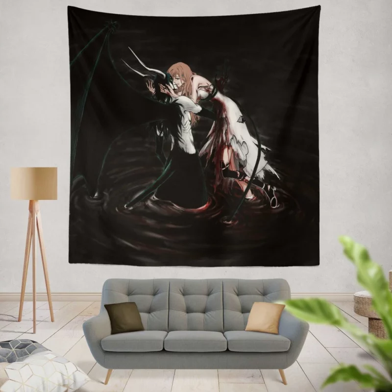 Ulquiorra Cifer White-Haired Espada Anime Wall Tapestry