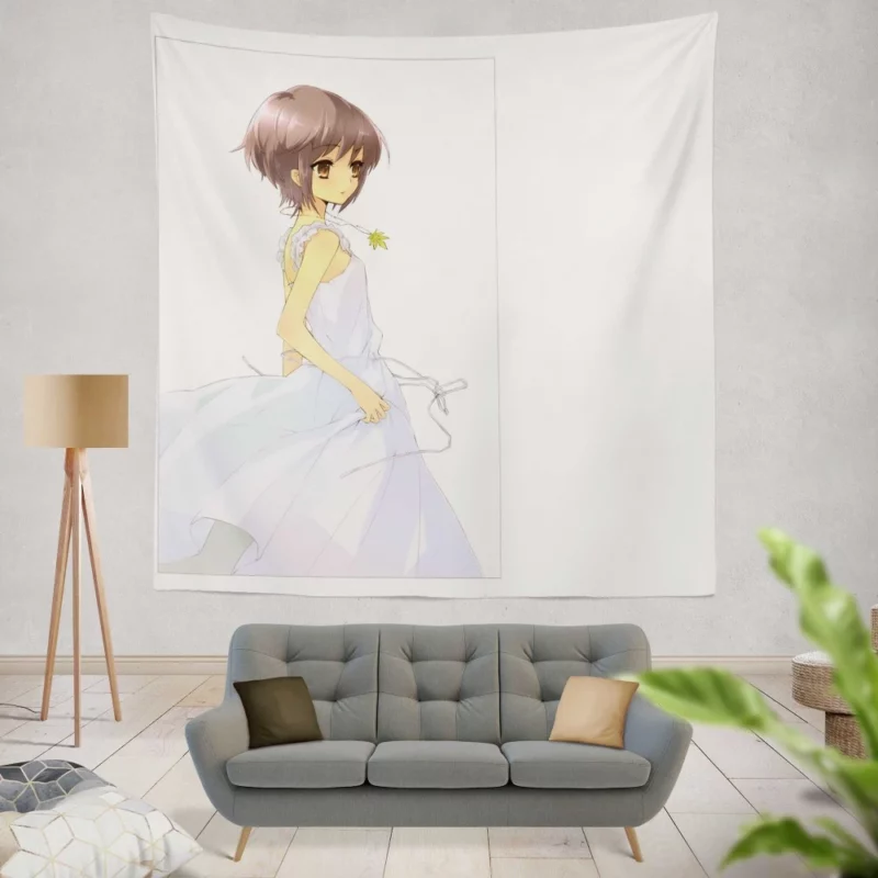 Ulquiorra Cifer and Orihime Inoue Connection Anime Wall Tapestry