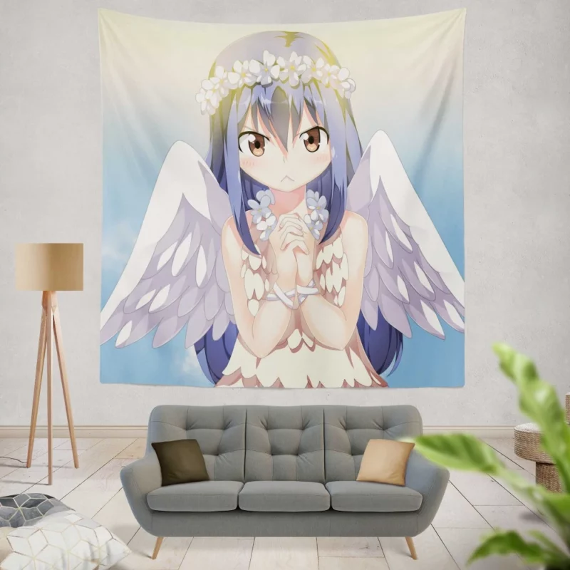 Wendy Marvell Enchanted Fairy Anime Wall Tapestry