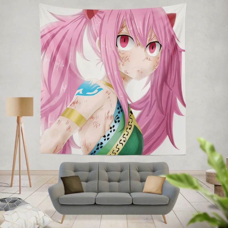 Wendy Marvell Wings of Friendship Anime Wall Tapestry