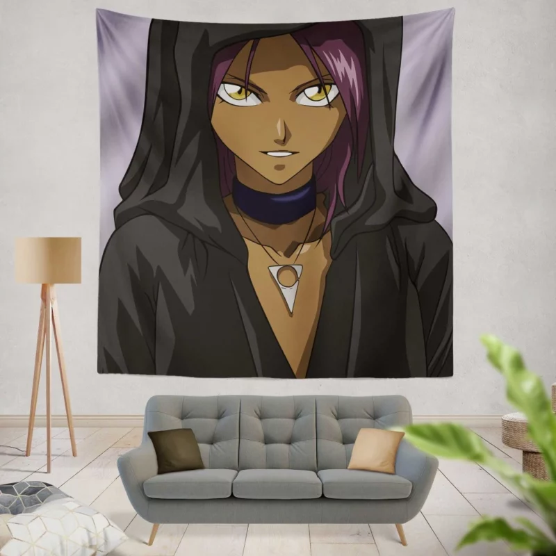 Yoruichi Shihôin Whirlwind Warrior Anime Wall Tapestry