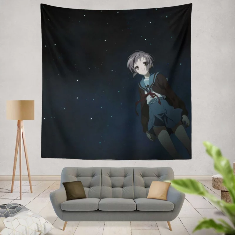 Yuki Nagato Chronicles of an Observer Anime Wall Tapestry