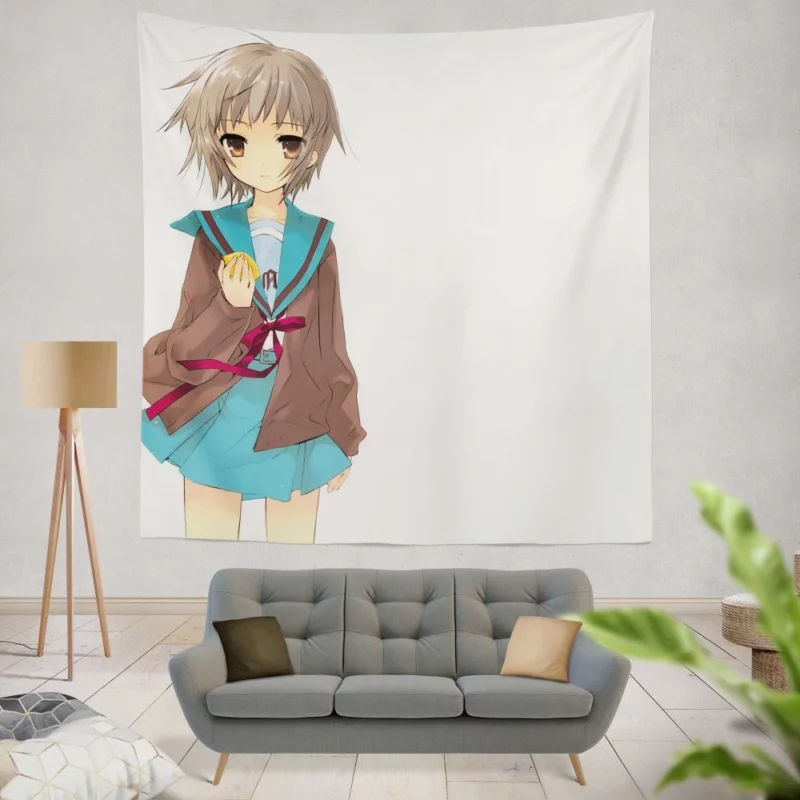 Yuki Nagato Galaxy Observer Anime Wall Tapestry