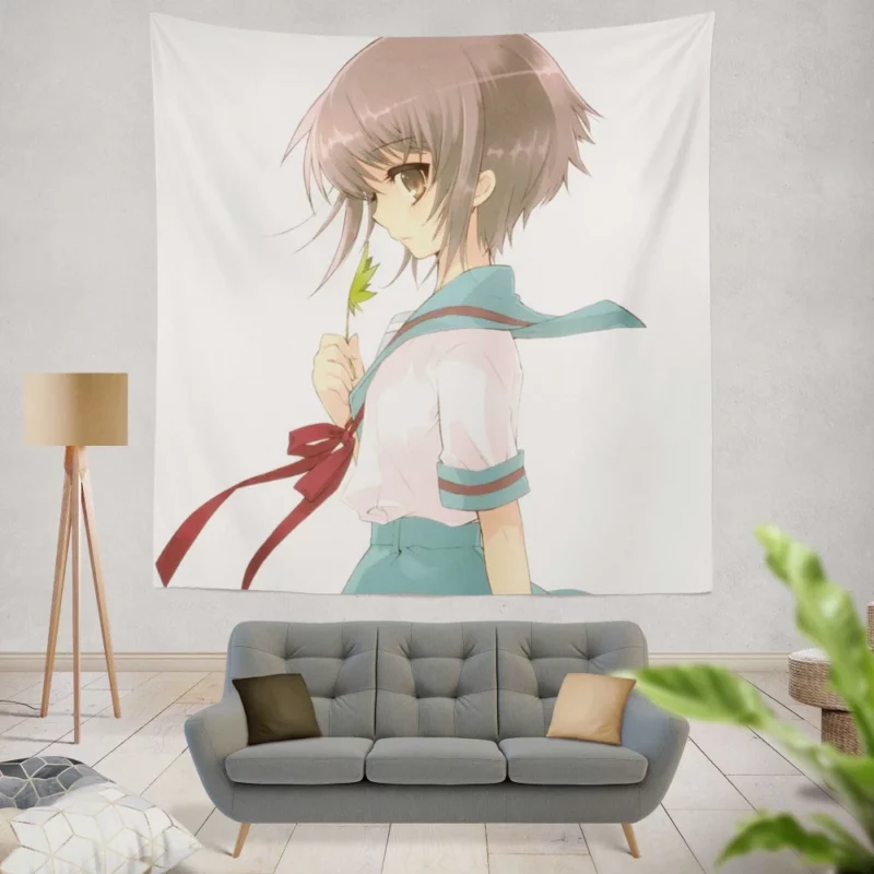 Yuki Nagato Silent Chronicles Anime Wall Tapestry