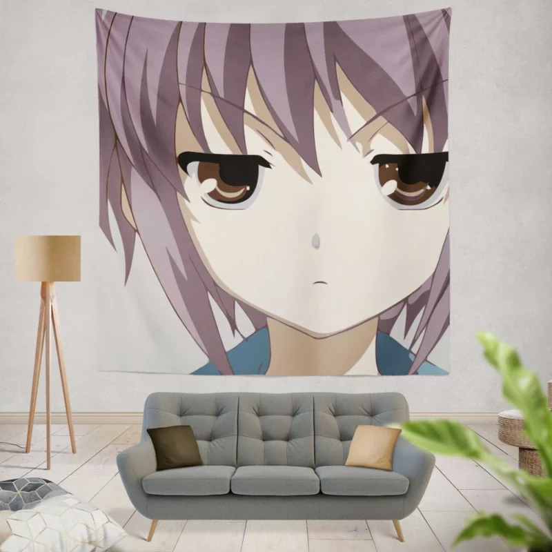 Yuki Nagato Starlit Observer Anime Wall Tapestry