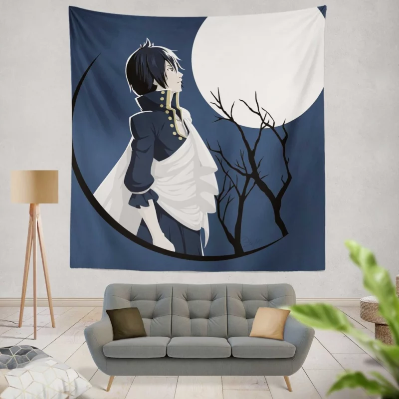 Zeref Dragneel Shadow of Darkness Anime Wall Tapestry